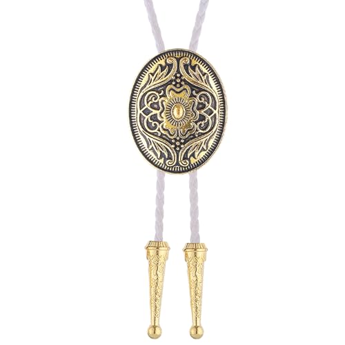Image of Jeilwiy Bolo Tie for Men, Western Bolero Tie Cowboy Ties Native American Cowgirl Bolo Tie Accessories for Men Women