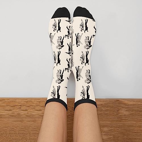 Unisex Fun Novelty Crazy Crew Socks Ballroom Dancing Dress Socks #TOP2