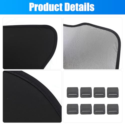Pare-soleil de toit haut de gamme pour Ford Mustang Mach-E noir tendu