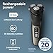 Philips Norelco CareTouch Head Shaver, Rechargeable Wet & Dry Electric Shaver with Pop-Up Trimmer for Bald Men with Sensitive Skin and Scalp, S3210/51
