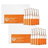 Hair Ampoule Treatment, Hair Lotion for Damage and Dry Hair, Hair Stimulant Intensive Lotion, Instant Hair Strength Ampoule for Women & Men, 14 Count