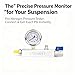 LTIENBST Nitrogen Regulator Shock Fill with 700Psi Nitrogen Gauge Nitrogen Regulator Shock Fill No Loss Chuck Tool Compatible with Kawasaki,Honda,Yamada,ATV, UTV's with Shock with a Schrader Valve