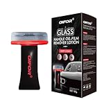 QIFOR Oil Film Remover for Car Windshields and Windows, Automotive Glass Cleaner for Oil Residue & Road Grime, Improves Visibility & Safe Driving (1 PCS)