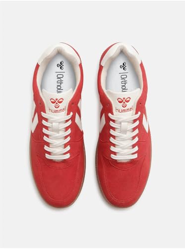 Image of hummel Classic Verve Casual Suede Sneaker for Men Lightweight with Synthetic Suede Enhanced Comfort Cushioned Insole and Slip-Resistance Work and Play Business Casual Shoes