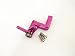 CrazyRacer HPI Savage 25 SS 4.6 HPI#85051 #85058 Aluminum Throttle Bellcrank Linkage-1pc Set SAV1325 Purple