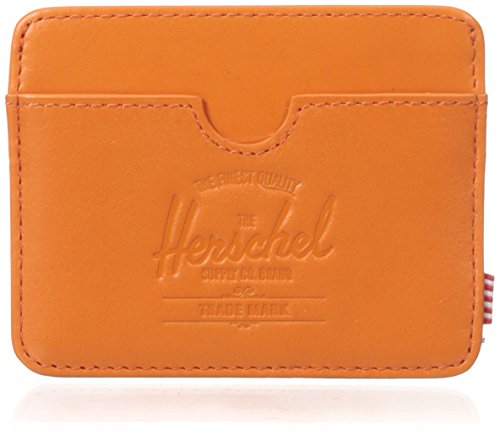 Herschel Charlie Leather, Orange Smooth, One Size - //coolthings.us