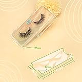 FARRED Wholesale Faux Mink Lashes 10/30/50/100 Pairs 10 Styles Medium Length Vegan Eyelashes Fluffy Volume Strip Lashes Bulk 10 Portable Boxes Fake Eyelashes Mixed Natural Look 3D False Eyelashes - Image 4