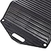 4 Pack Tire Saver Ramps for Car Storage, Heavy Duty Anti-Slip Plastic Wheel Cradle Ramps, Interlocking Flat Spot Prevention for Car, SUV, RV, Trailer, Black