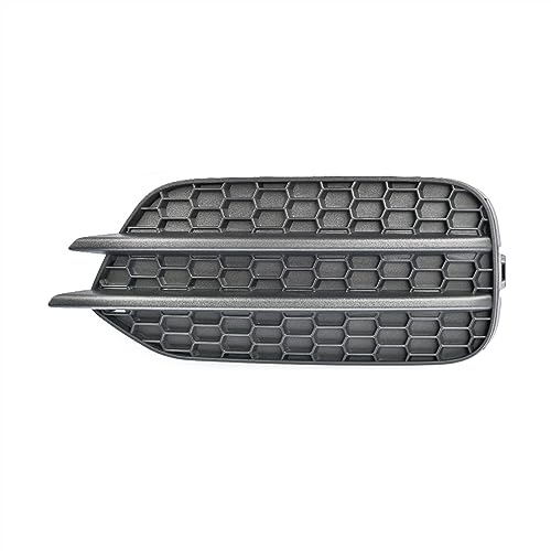 Grille de phare antibrouillard gauche pour VW Tiguan 2012-2018 nid d'abeille noir