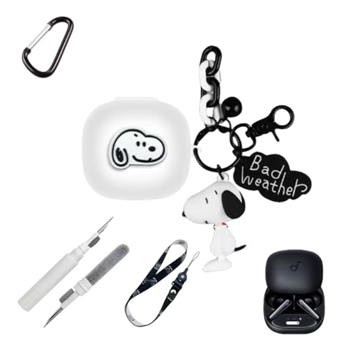 Compatible with Anker Soundcore Liberty 4 pro ΉnEWO ZuoLeini  n BluetoothCz VRیX[u 360°Sʕی h~ h~ ho h EȒP J