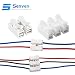 Senven® 62Pcs Conector Cable Resorte, Bloque de Terminal Rápido de Resorte 10A,...