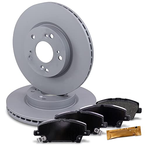 BESTPRICE Bremsenset Vorderachse inkl. Bremsscheiben Belüftet Ø 282 mm