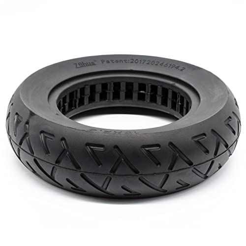M365Lyon - Solid Tyre For Kugoo M4 Pro and UrbanGlide E-CROSSE Pro 10x2.5 (ST01-1pcs), black, Medium - Image 4