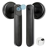 Yszbiay Fingerprint Door Lock Bedroom Door Lock Biometric Door Lock Keyless Electronic Door Knob wit