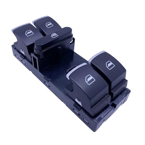 Commande Leve Vitre de Qualité Supérieure Interrupteur Chrome Jetta Golf Passat - 3