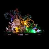 Light My Bricks Light Kit Compatible with Lego Dagobah Jedi Training Diorama 75330 (Set Not Included