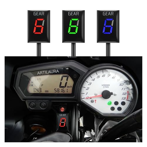 Indicateur de vitesse pour moto FZ6 accessoire affichage 1-6 niveaux MT0077