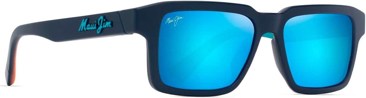 Maui Jim unisex-adult Kahiko Rectangular Sunglasses