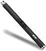 USB Rechargeable Candle Lighter Electronic Arc Lighter Windproof Flameless with Safety Button for Camping Cooking BBQ (Black)