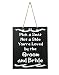 JennyGems Wedding Signs - Pick A Seat Not A Side You're Loved By The Groom and Bride - Wedding Ceremony and Reception Sign for Seating Guests - Wood Wedding Directional Decorations