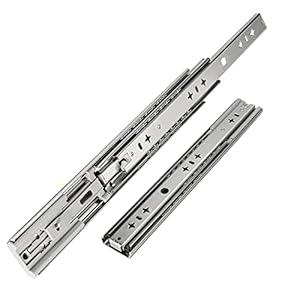 Shfohgkj Ausziehbare Schubladenschienen mit Soft-Close