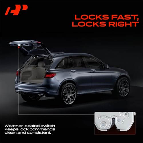 Image of A-Premium Trunk Latch Compatible with Mercedes-Benz S550, CL550, S63 AMG, CL63 AMG, S600, S350, S400, S65 AMG, CL600, CL65 AMG, CL500, S450