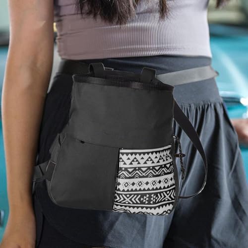 Funda impermeable para levantamiento de pesas y boulder con espacio amplio para magnesia 3