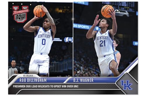Bow U Now Rob Dillingham & D.J. Wagner NCAA Card 2023