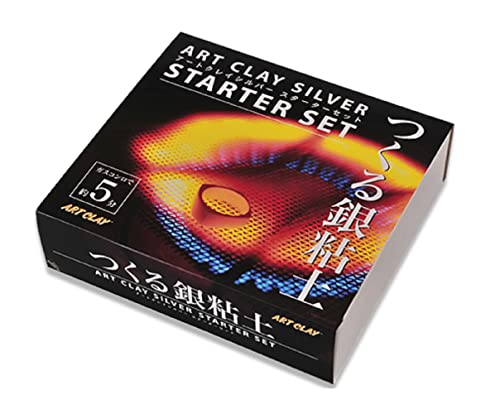 Clay Art Art Silver Starter Set Silver 10g with Recipe, DVD, Tools, Silver 5g Increase Japan Import with Original Stylus Ballpoint Touch Pen