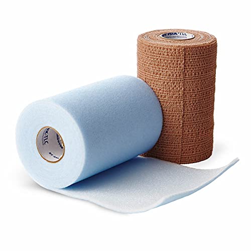 Medline Coflex Lite Tlc Compression System, 2 Layer, Blue/Brown #TOP2
