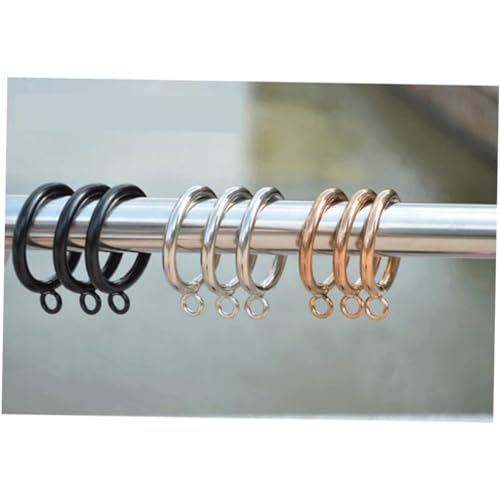 Anillo para cortinas que evita tirones con clips Zerodeko 5