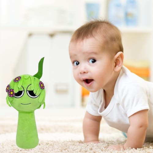 Image of Customized Text Green Sprunki Plush Toys