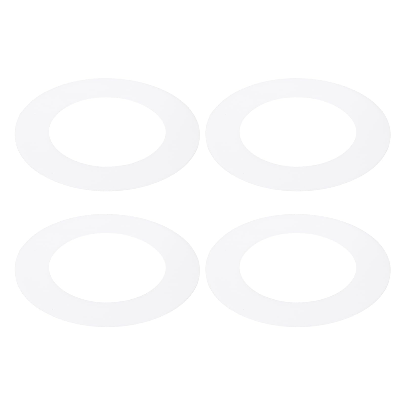 PATIKIL 3" ID 4.7" OD Plastic Trim Ring