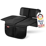 HerzensKind Premium Autositzauflage kurz, der perfekte Schutz für Ihre Autositze, Kindersitzunterlage für Textil- und Ledersitze, ISOfix geeignet