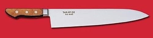 Miniatura 1 de Sakai Takayuki Cuchillo japonés Tus Acero Inoxidable Alto Carbono 16612 Gyuto 8.268 in Cuchillo de Chef