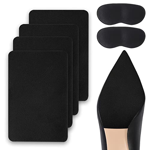 Image of Ashoesert Sole Protector for High Heels, Shoes Grips on Bottom of Shoes,Shoe Bottom Protectors Anti Slip Grips Self Adhesive Silicone Non Slip Shoe Pads