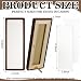 Lineshading 2 Pcs Photo Booth Frames 11.4×3.5in Walnut Wood Photo Strip Frame Photobooth Pictures with Textured Mat Vertical Horizontal for Wall Tabletop Wedding Graduation Home Decor(Wood Color)