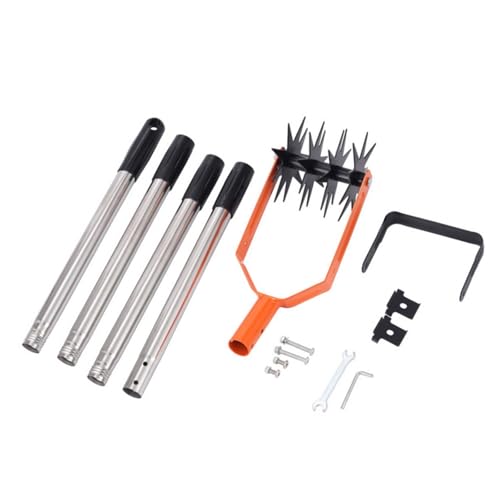 Motozappa Professionale Con 4 Ruote Dentate E Coltivatore Con Rivestimento Elettroforetico Per Attrezzi Da Giardino Manuali Lunga Durata