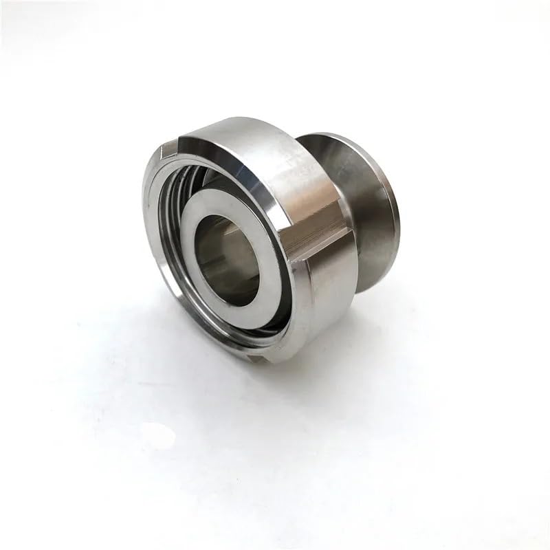 1.5インチ TC x DN40 DIN11851 1.5インチ トライクランプ - DN40 溶接ライナー&amp;ナットアダプタ