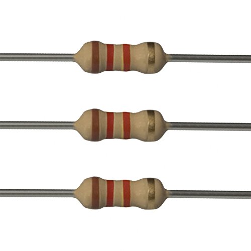E-Projects 100EP5141K20 1.2k Ohm Resistors, 1/4 W, 5% (Pack of 100)