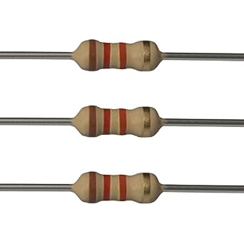 E-Projects 10EP5141K20 1.2k Ohm Resistors, 1/4 W, 5% Pack of 10