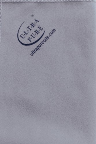 Chiffon microfibre ultra-pure extra large gris, tissu polissage écran et vitres