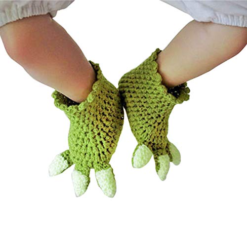 Knit Baby Costume Set For Newborn Infant, Knit Clothing Fit 0-6 Months Baby Boy Baby Girl Photography Props 5Pcs/Set Green #TOP4