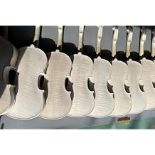 Yinfente Professional Violin 4/4 Flame Maple Violin Spruce Handmade White Violins Stradivarius Model 1716 Year 4pcs