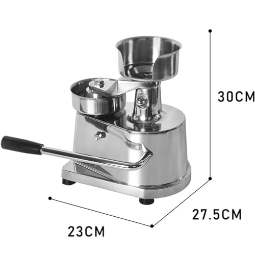 Presse à hamburger manuelle en acier inoxydable robuste pour des galettes parfaites - 5