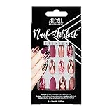 Ardell Nail Addict Premium Artificial Nail Set, Red Cateye