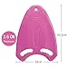 AiLike Swimming Board Shark Kickboard Training Aid Pool for Kids Adults (Pink+Yellow)
