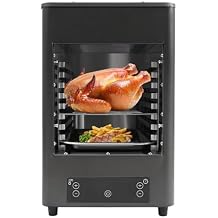 Infrared Electric Steak Broiler,1700w Stainless Steel Kitchen Counter Steak Oven With Smart Touchscreen Operation And 10 Slots,Electric Steak Broiler For Indoor Use Grey