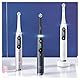 Oral-B iO Series 9 Elektrische Zahnbürste/Electric Toothbrush, 2 Aufsteckbürsten, 7 Putzmodi, Zahnpflege, Farbdisplay, Lade-Reiseetui, rose quartz