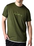 [アルージェ] 接触冷感 吸汗速乾 半袖Tシャツ メンズ ドライ UV対策 UPF50+ 半袖カットソー / A6G / M A柄：55カーキ杢